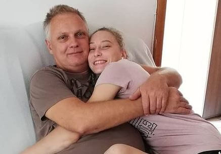 Vili Garnbret with his daughter Janja Garnbret.